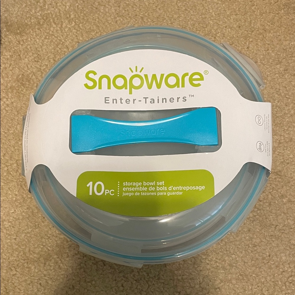 Blue Food Storage Container Set